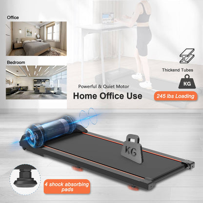Walking Pad with LED Display and Remote Control
