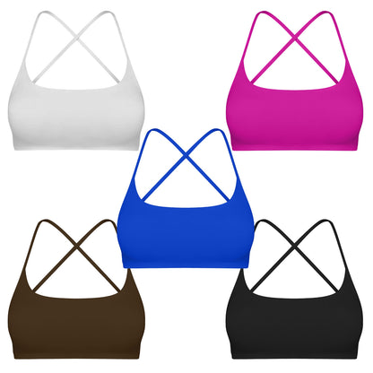 Women Sport Bra with Removable Pads